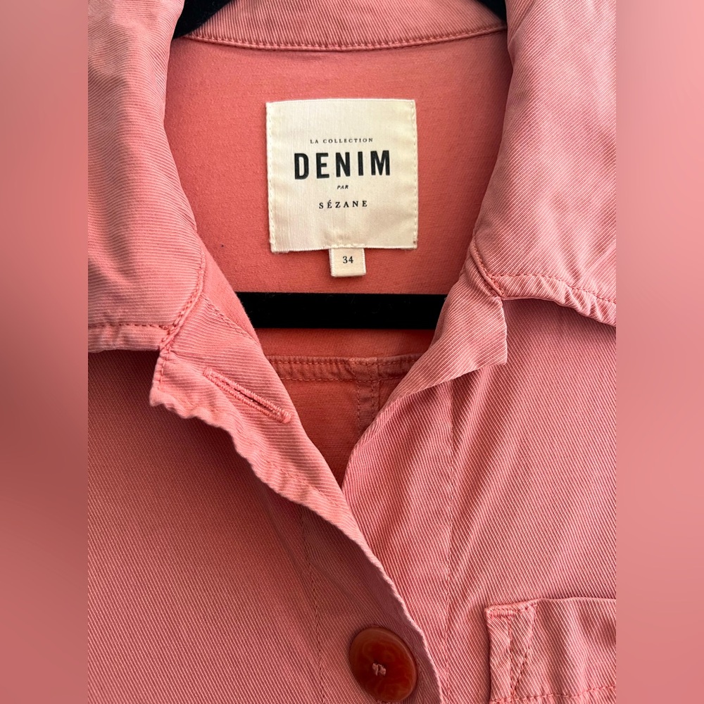 Sézane Bennie Jumpsuit in Blush FR size 34